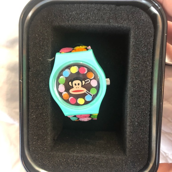 Paul Frank (Julius & Friends) polka dot watch